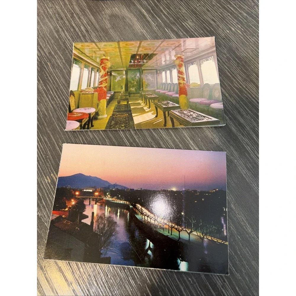 Vintage (8)‎ Postcard Set: Cruising Along the Ancient Grand Canal Wuxi 无锡 China